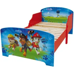Funkhouse, Kinderbett, Kinderbett Paw Patrol mit hölzernen Latten (70 x 140 cm)