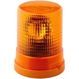 Hella Warnleuchte 004 958-101, orange, 360° Halogenleuchte, mit 12 V, anschraubbar, ECE R65, Rundumkennleuchte
