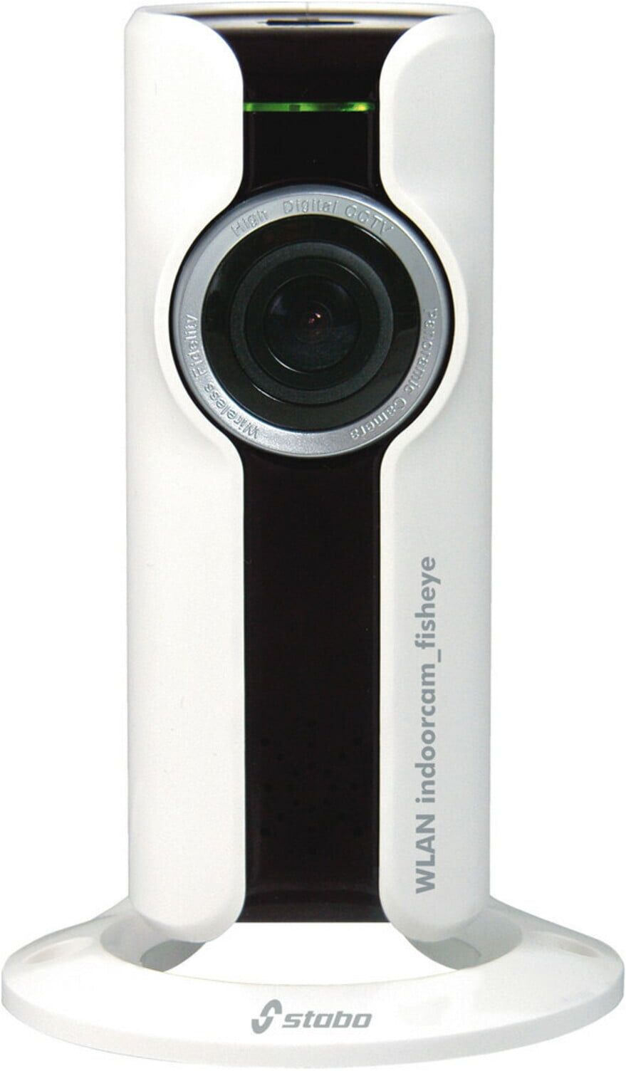 stabo FunkFarb-Videoüberwachung WLAN Indoorcam HD 180° (51091)