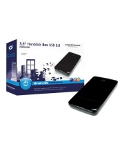Conceptronic Speichergehäuse 8,9 cm 3.5" 1 Sender/Kanal SATA 1.5Gb/s 150 MBps USB 3.0 Schwarz (CHD3DUSB3)