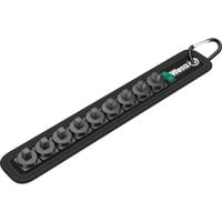 Belt 9-teilig unbestückt, 1/4", Halterung schwarz, Textilgurt