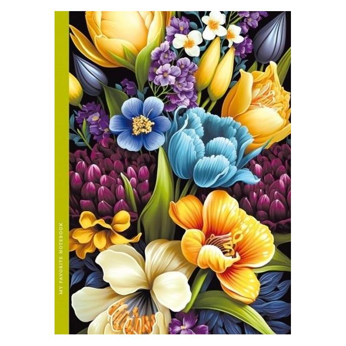 Fresh Dekoratives Notizbuch 143x200/48K Raster TW Flora (Andere, Harter Einband) (47995353)