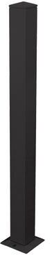 Superior Aluminum Railing Superior Aluminum Series 9P 2.5 Inch Railing Post 36 Inch High - Black