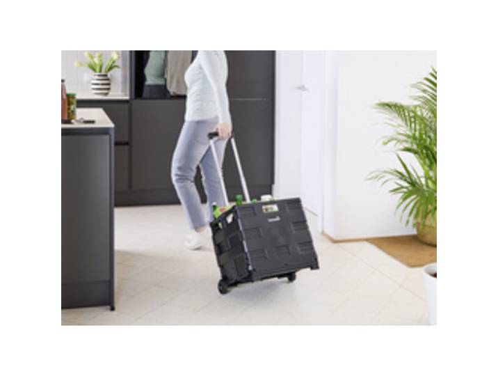 Chariot de transport 'olli' avec boîte pliante, 45 L