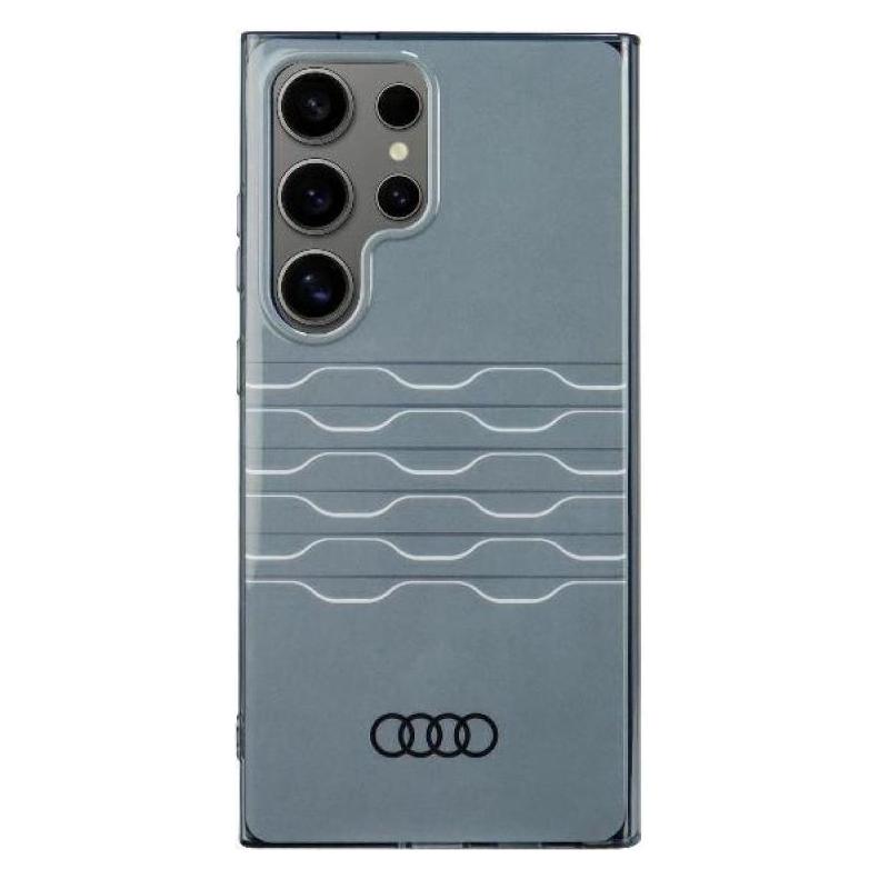 Audi IML Geometric Pattern Case S928 szary/grey hardcase AU-IMLU-A6/D3-GY (Samsung Galaxy S24 Ultra) (AUDI000143-0)