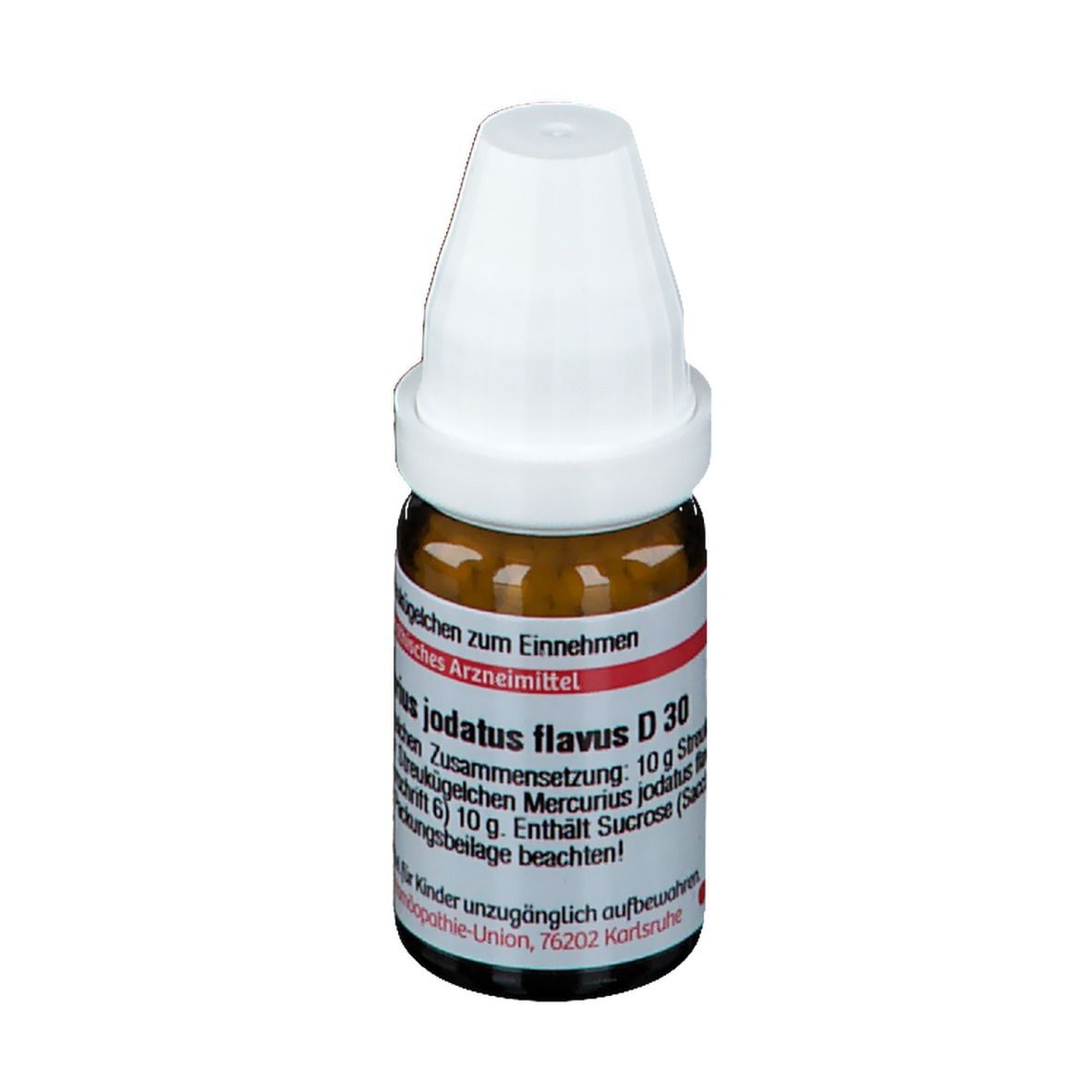 Mercurius Jodatus Flavus D 30 Globuli 10 g