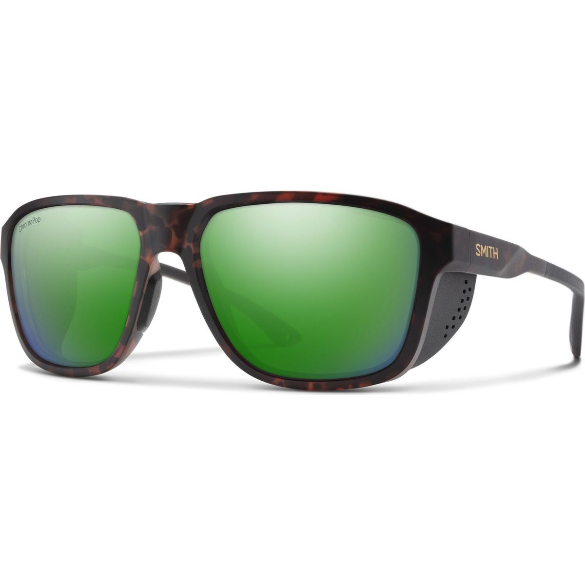 Smith Embark matte tortoise chromapop polarized green mirror (N9P-58UI) 204617N9P58UI