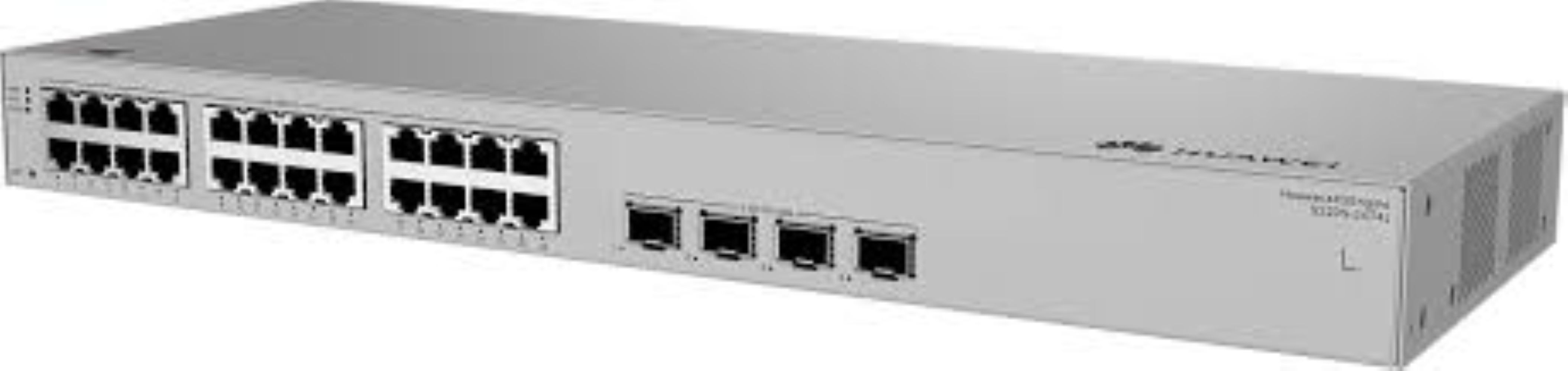 HUAWEI eKit S220S Series S220S-24P4J, Managed, L2, Gigabit Ethernet (10/100/1000), Power over Ethernet (PoE), Rack-Einbau, 1U