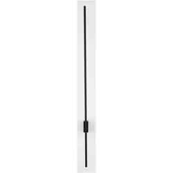 Nova Luce, Deckenleuchte, TIEN LED Wandleuchte Schwarz 20W Warmweiss 1,5x8,3x120cm 9081105 (677 lm)
