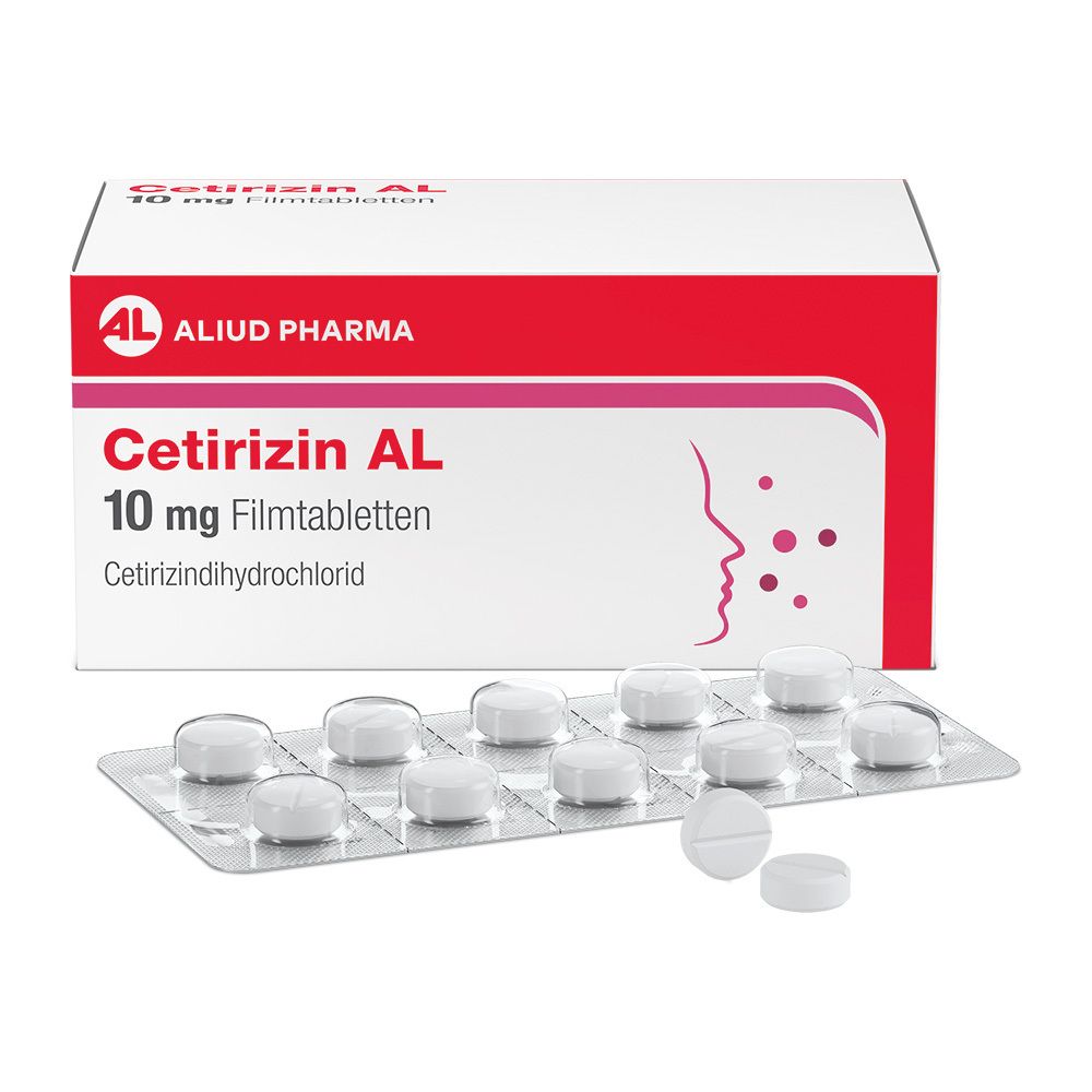 Cetirizin AL 10 mg Filmtabletten 50 St