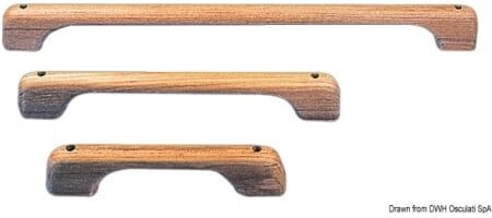 ARC Marine Maniglione porta asciugamani ARC Porta asciugamani teak 250x60 mm