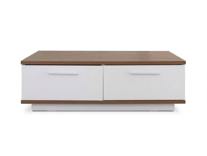 Xlmoebel Couchtisch Weißer moderner Couchtisch Sofatisch rechteckiger Holztisch (1-St., 1-tlg)