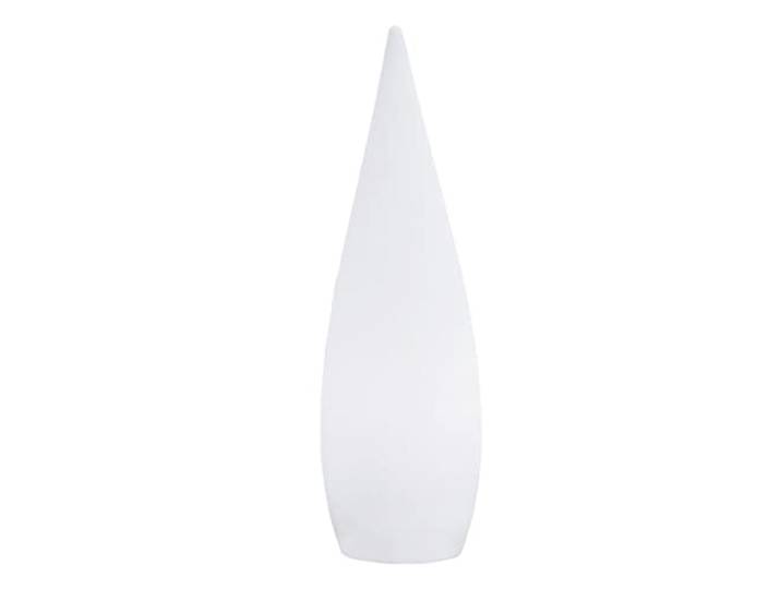 Lampadaire sans fil goutte LED multicolore dimmable CLASSY H120cm avec télécommande\, Blanx