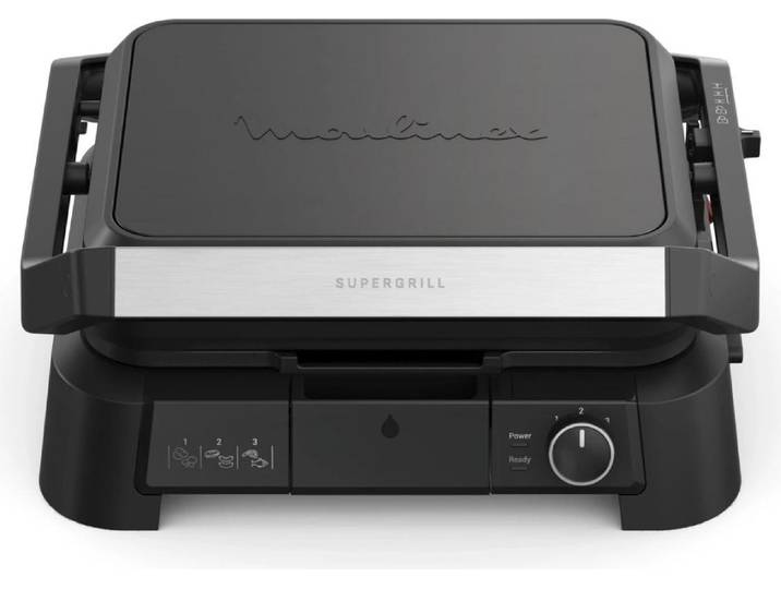 Grill Moulinex Supergrill 3 en 1 GI5108F0 2000W Noir