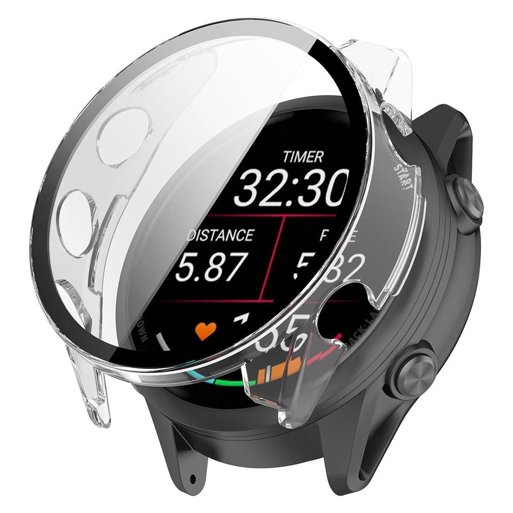 Techsuit - Defense360 Pro + Screen Protector - Garmin Forerunner 70 / Forerunner 170 - Clear (71514903)
