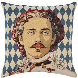 pad Kissenbezug Legend 45 x cm Mischgewebe Blau
