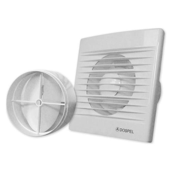 Dospel Wandventilator Style 120 WP-P mit Dämpfer (WD-007-0004P) (WD-007-0004P)