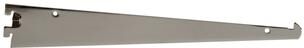 "Econoco - GHD12 - 12"" Chrome Tap-in Style Heavy Duty Shelf Bracket Sold in Pack of 25"