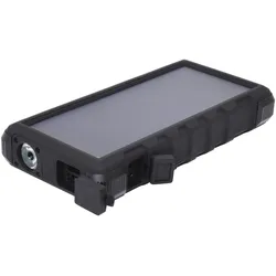 Sandberg Outdoor Solar Powerbank (24000 mAh, 88.80 Wh), Powerbank, Schwarz
