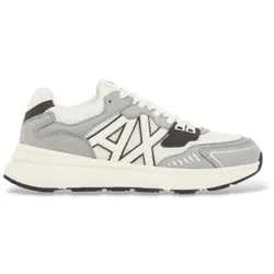 A|X Armani Exchange für Herren. XM002635AF19388M8479 Turnschuhe Textura grau (40), Stoff, Wohnung, Keine, Lässig