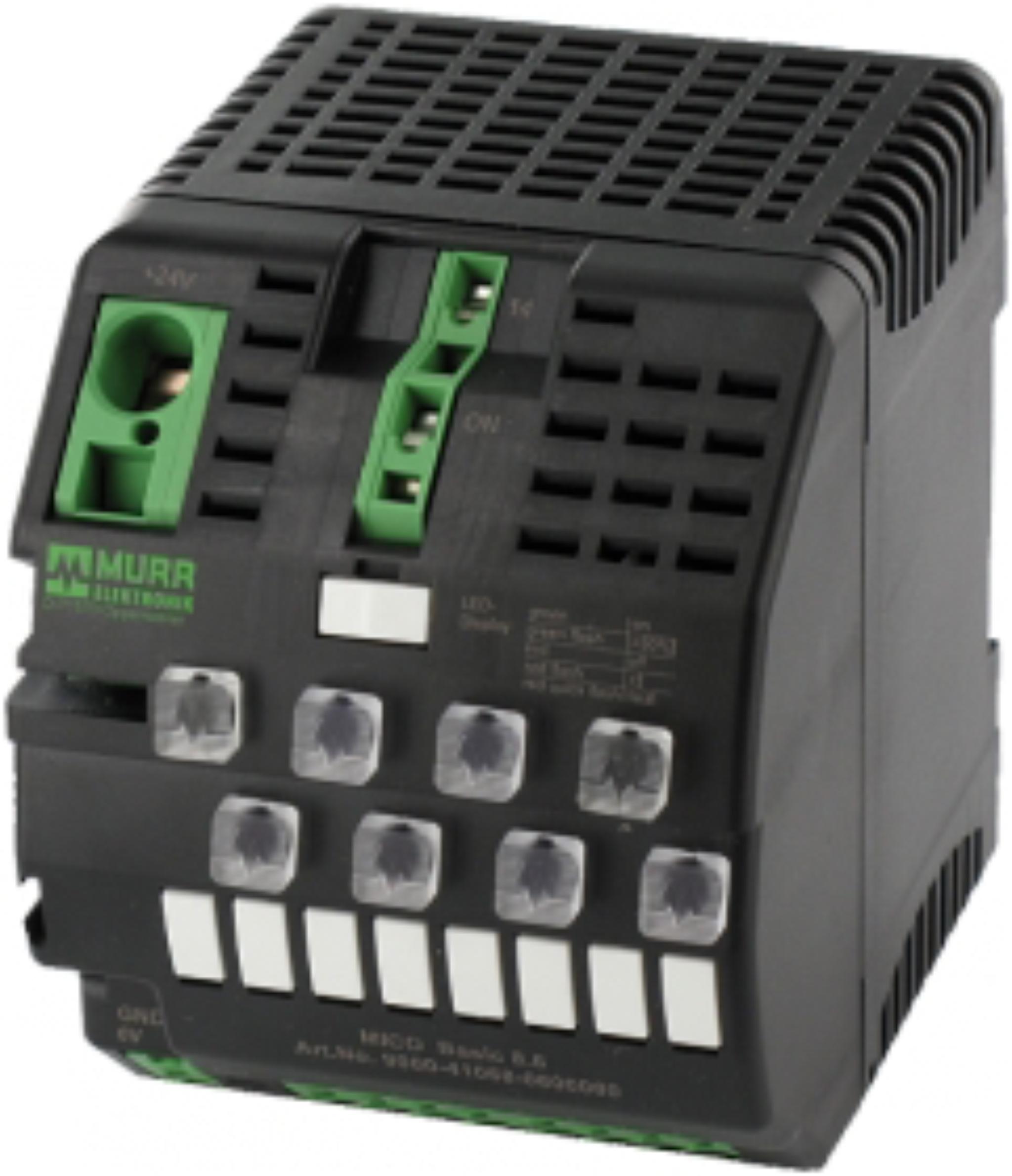 MURR elektronik MICO 9000-41068-0600000 Basic 8.6 8Kanal IN:24VDC OUT:24V 6A DC