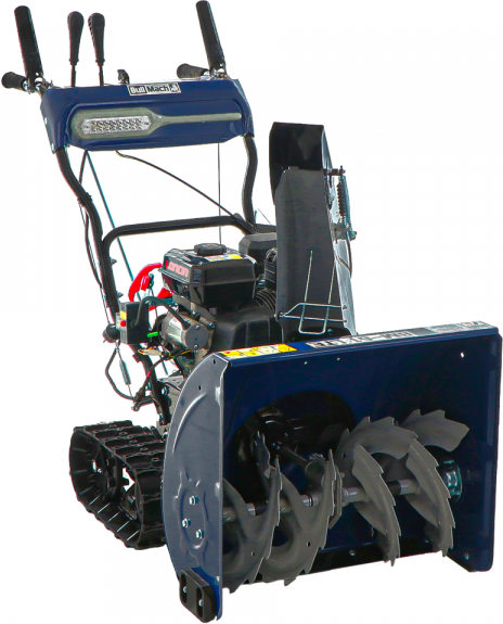 BullMach BM-61 LTE - Benzin-Schneefräse - Raupenantrieb - Loncin H200