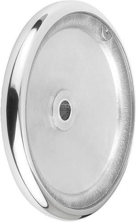 KIPP Scheibenhandrad ähnlich DIN950 Ø 120 Aluminium ohne Griff (K0163.0120X12)