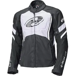 Held Baxley Top, Textiljacke wasserdicht - Schwarz/Weiß - 5XL