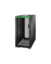 APC Easy Rack Schrank Netzwerkschrank Schwarz 24U 48,3 cm 19" 120?m Roof Side panel ?astors feet and 4 Brackets No Bottom Black (ER6422)