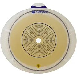 SenSura Flex Basisplatte 10116, plan, RR 50 mm, 31 mm, 10 Stück