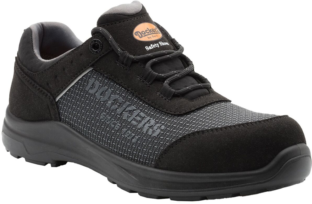 Sicherheitsschuh DOCKERS BY GERLI "Drive S3" Gr. 38, schwarz, 38, Obermaterial: 100% Nylon NY., Schuhe, Sicherheitsschuh