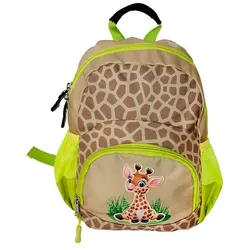 DONAU Kindergartenrucksack »Mini Giraffe« braun, 20x25x10 cm