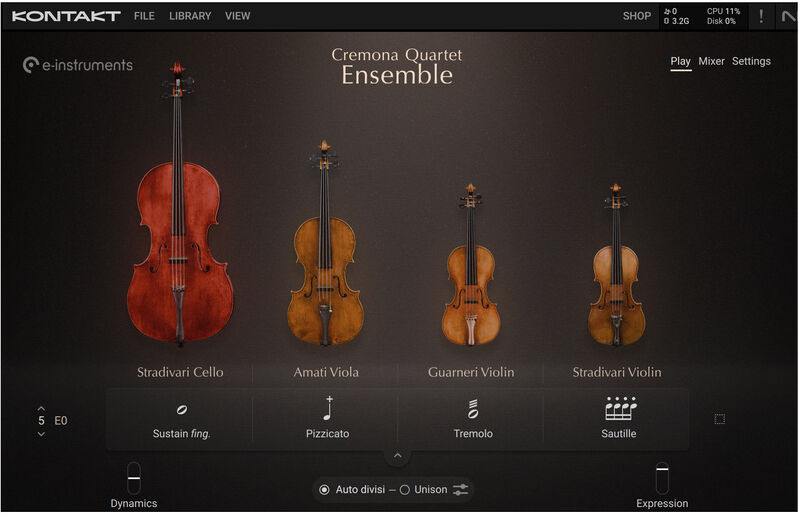 Native Instruments Cremona Quartet Ensemble