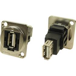 XLR Adapter USB A Buchse 2.0 auf USB A Buchse 2.0 Adapter, Einbau CP30208NM CP30208NM Cliff Inhalt: 1 St.