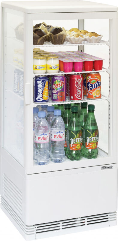 Casselin Mini Vetrina Refrigerata Positiva 78 l Bianca