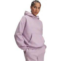 UNDER ARMOUR Icon Fleece Hoodie Damen 701 - mauve pink/white L