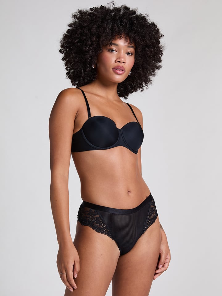 Hunkemöller Slip in Schwarz - XXL