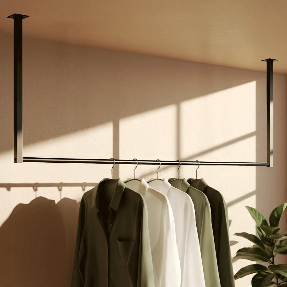 Elegant metal kledingrek Dressboy voor volwassenen