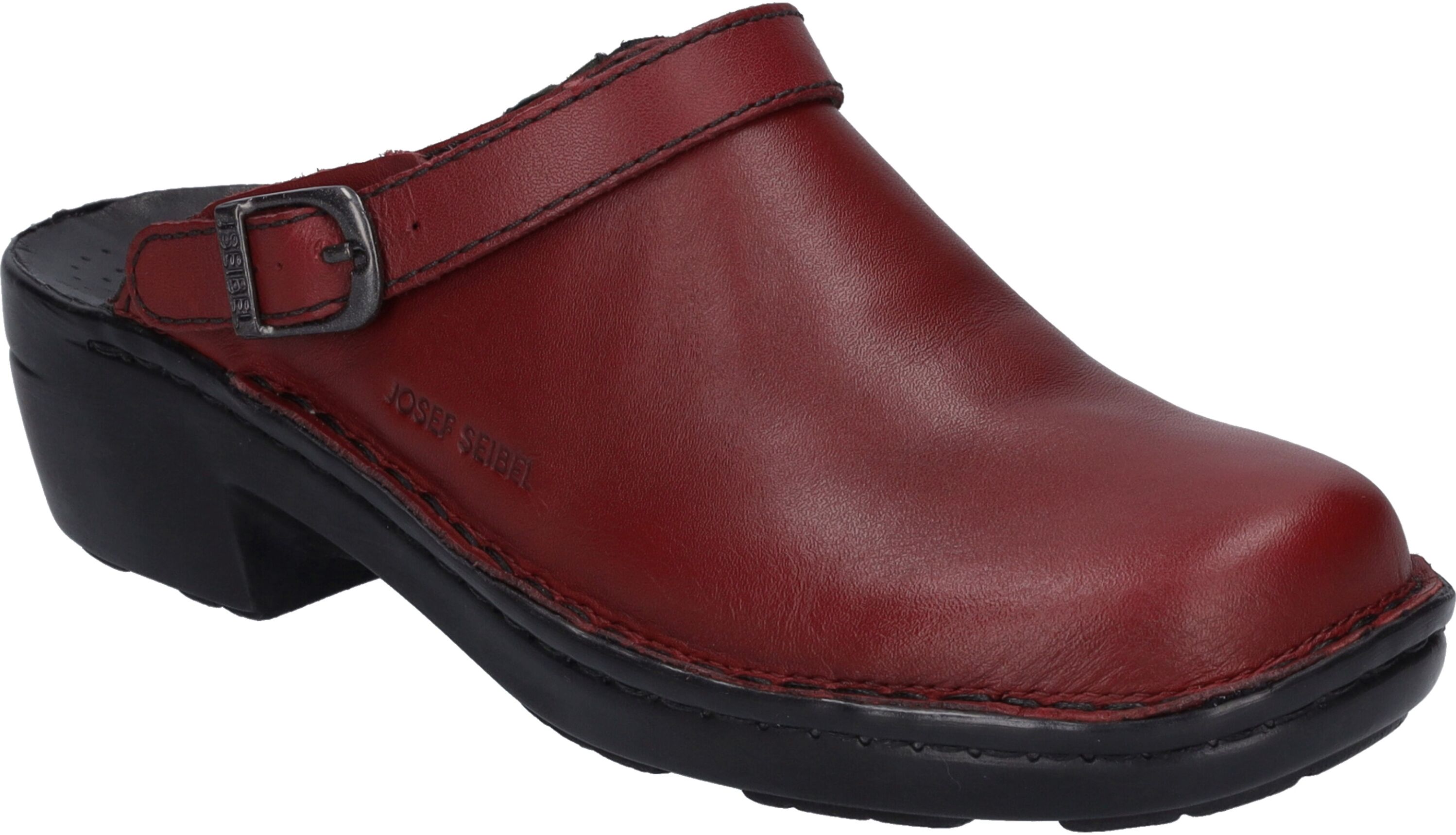 Clog JOSEF SEIBEL "Betsy, hibiscus", Damen, Gr. 35, braun (hibiscus), Obermaterial: 100% Rindsleder Leather cow., Schuhe Clog