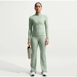 NIKE Damen Unterjacke W NK ONE DF FZ FITTED JKT, Größe L in Weiß Weiß