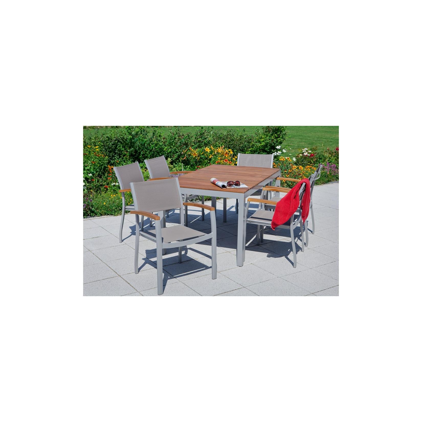 Merxx Naxos Set 7tlg. Tisch 150x90 cm