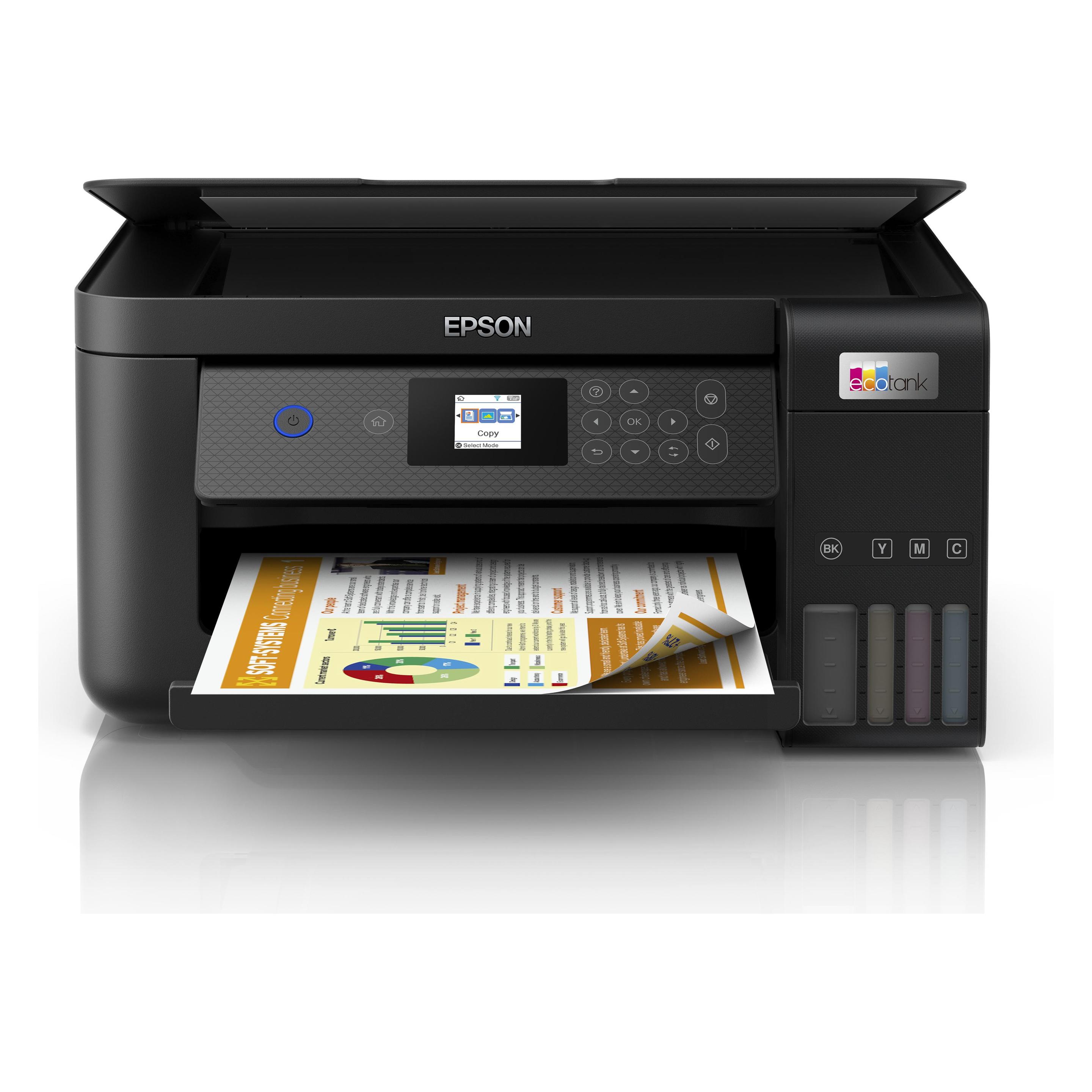 Epson Printer Multifunctional printer | EcoTank L4360 | Inkjet | Colour | A4 | Wi-Fi (Tintentank, Farbe) (C11CL41408)