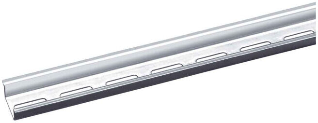 licatec Rail DIN chromé perforé Terminal F 2000 7876 (7876)