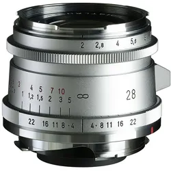 Ultron 2,0/28 mm II VM sil. asphärisch, Objektiv