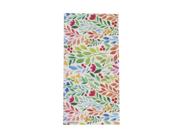 Wachsfolie Blumenwiese, 20x10cm, SB-Btl. 1Stück