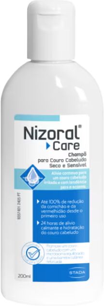 Nizoral Care Champô Couro Cabeludo Seco e Sensível 200ml