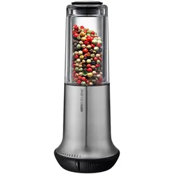 GEFU Salz- & Pfeffermühle X-Plosion Edelstahl Silber M (Medium)