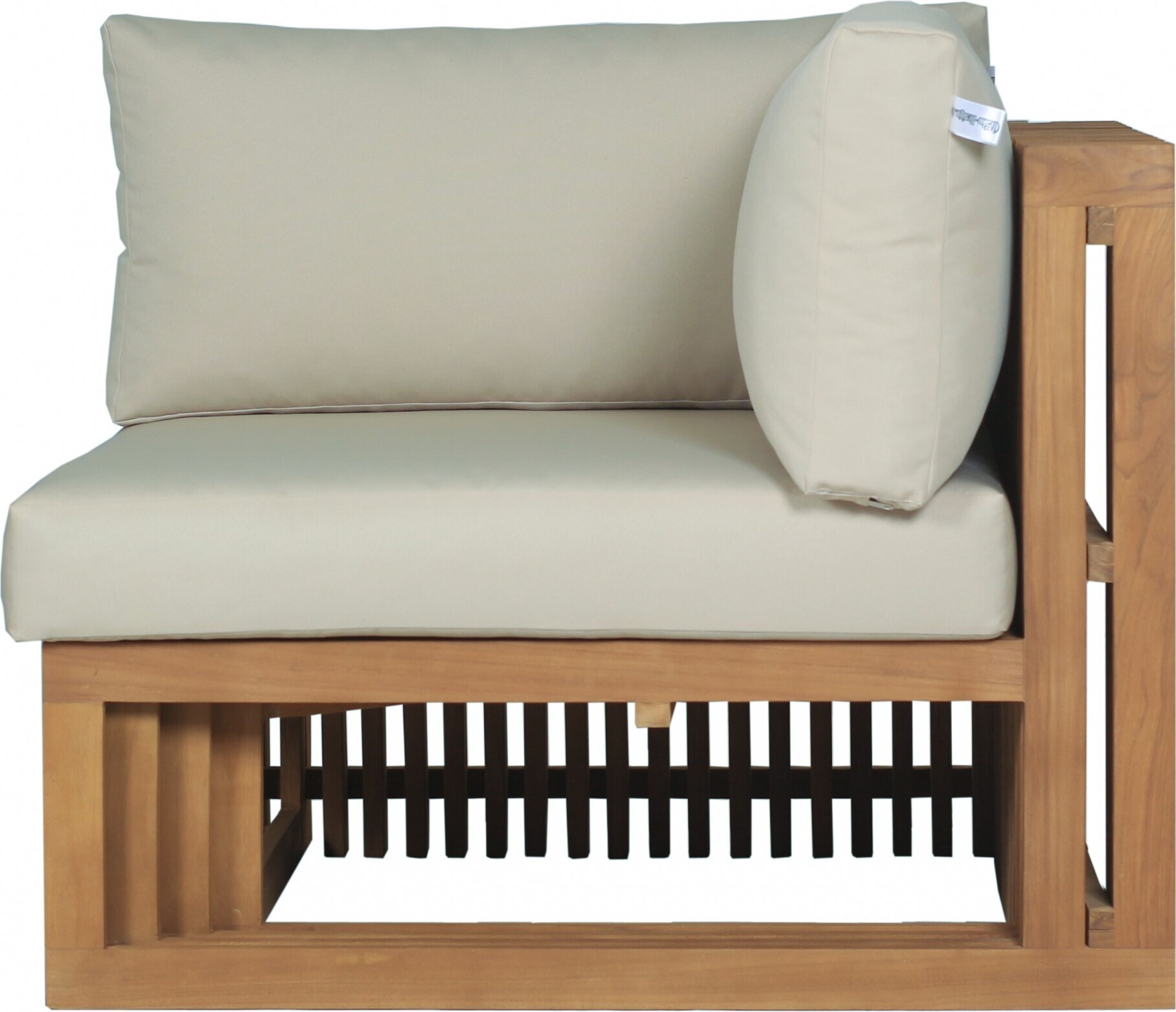 Eckteil Outdoor Gartensofa Loppio aus Teak von Teako Design