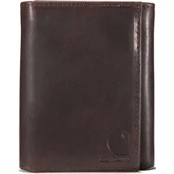 Carhartt Oil Tan Leather Trifold Portemonnaie