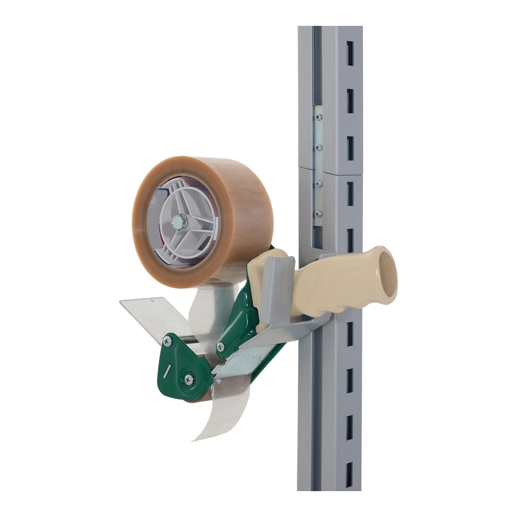 Rocholz Kleberollenhalter zur Befestigung an HR-Profilrohr SYSTEM FLEX RAL9006 (73308200)